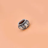 5PCS S925 Silver Thai Six Words Ruyi Beads DIY Material Accessories