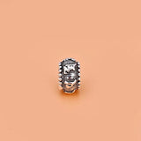 5PCS S925 Silver Thai Six Words Ruyi Beads DIY Material Accessories