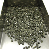 50pcs 1.0-2.0mm Natural Marcasite Stone Flat Back Loose