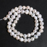 Baroque Potato Round Natural Pearl Beads Freshwater Pearl for Jewelry Making
