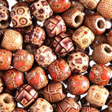 100pcs/Lot 12mm Natural Wood Beads for Jewelry Making DIY Crafts Hair Macrame
