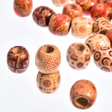 100pcs/Lot 12mm Natural Wood Beads for Jewelry Making DIY Crafts Hair Macrame