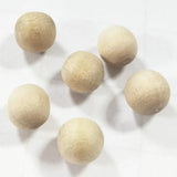 50Pcs Wood Ball Round Natural Wooden Beads 8mm/10mm/12mm DIY Crafts