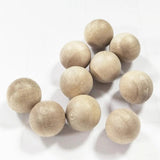 50Pcs Wood Ball Round Natural Wooden Beads 8mm/10mm/12mm DIY Crafts