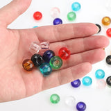 20Pcs Big Hole Crystal Glass Spacer Beads 8x14mm for DIY Bracelets