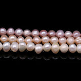 Natural Freshwater Pearl Sphere Beads 36cm for Women Bracelet Earring Necklace