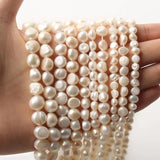 Natural Freshwater Pearl Beads 5-10mm for Jewelry Making DIY
