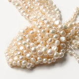 Natural Freshwater Pearl Beads 5-10mm for Jewelry Making DIY