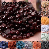 Mixed Irregular Stone Beads Natural Garnet Agates Crystal Apatite Spacer Bead