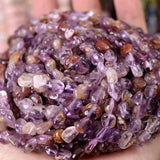 Mixed Irregular Stone Beads Natural Garnet Agates Crystal Apatite Spacer Bead