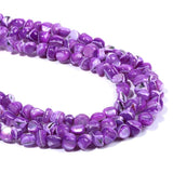 4X8 mm Trochus Shell Beads Freeform Loose Spacer Beads 15'' Strand