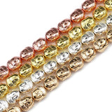 Buddha Head Silver Plated Hematite Beads 8*10mm 20pcs