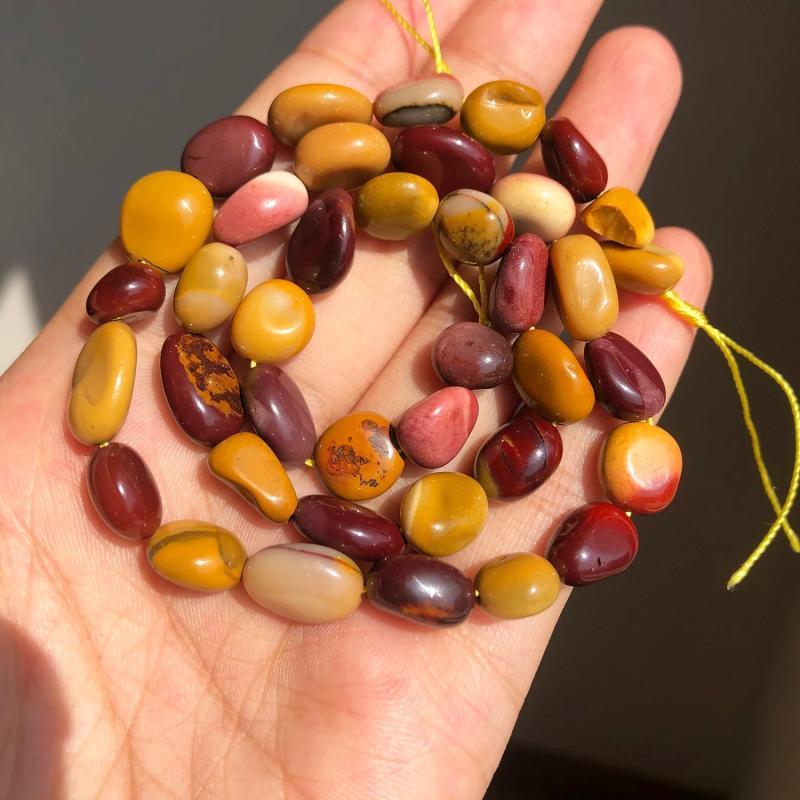 Natural Irregular Stone Beads for DIY Bracelet Making