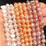 Pink Purple Punch Freshwater Pearl Beads for DIY Jewelry Making