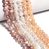 Pink Purple Punch Freshwater Pearl Beads for DIY Jewelry Making