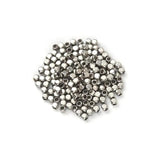 Copper Seed Beads Square Cube Silver DIY Bracelet Jewelry 2.5mm x 2.5mm