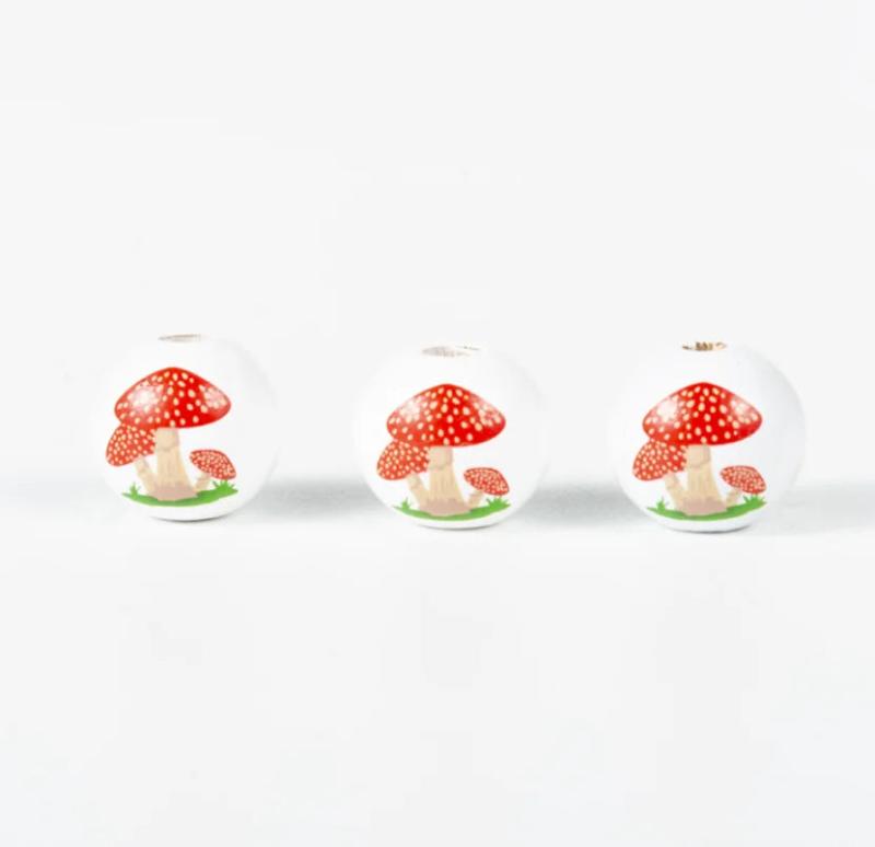 Maple Leaf Beads Hemu Loose Beads Wooden Decoration Crafts