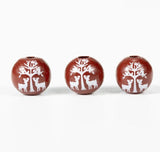 Maple Leaf Beads Hemu Loose Beads Wooden Decoration Crafts