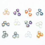 50Pcs/Lot 8mm Heart Shape Crystal Glass Beads for Jewelry DIY Making
