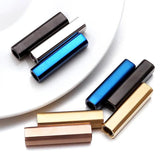 Stainless Steel Tube Beads 4mm for Jewelry Making DIY Spacer Beads