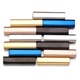 Stainless Steel Tube Beads 4mm for Jewelry Making DIY Spacer Beads