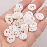 10PC Mother of Pearl Shell Beads Charm for DIY Necklace Earring Jewelry