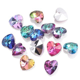 20Pcs Mixed Shape Charms Crystal Beads for Jewelry Making DIY
