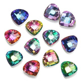 20Pcs Mixed Shape Charms Crystal Beads for Jewelry Making DIY