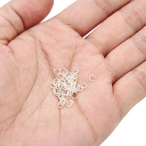 100pcs Stainless Steel Jump Rings for Jewelry Making DIY 4mm Repair
