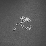 100pcs Stainless Steel Jump Rings for Jewelry Making DIY 4mm Repair