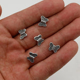 100pcs Antique Silver Butterfly Beads 10x8mm DIY Jewelry Findings