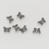 100pcs Antique Silver Butterfly Beads 10x8mm DIY Jewelry Findings