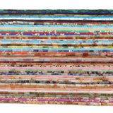 Mixed Gemstone Round Tube Beads Natural Stones for Jewelry Making