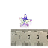 14mm Starfish Pendant Charms Crystal Glass Beads DIY Jewelry Making
