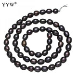 Dark Purple 5-6mm Freshwater Pearl Beads 15Inch Strand