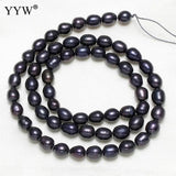 Dark Purple 5-6mm Freshwater Pearl Beads 15Inch Strand