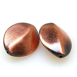 Miasol 25 Pcs Antique Copper CCB Acrylic Spacer Beads