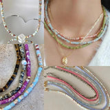 Natural Stone Druzy Quartz Beads 4/6mm