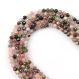 2/3/4mm Tourmaline Loose Beads for Jewelry Making 15''