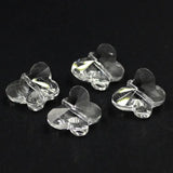 10mm 14mm Austrian Crystal Butterfly Pendants Beads Vertical Hole DIY Making
