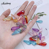 Acrylic Water Drop Loose Beads Jewelry Making Door Decoration