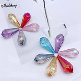 Acrylic Water Drop Loose Beads Jewelry Making Door Decoration