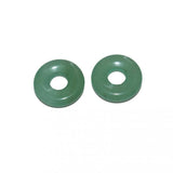 5pcs Natural Stone Donut Pendant Beads Jewelry Making DIY Necklace