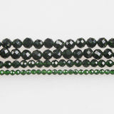 Green Sandstone Small Faceted Loose Beads 2 3 4mm