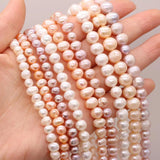 Freshwater Pearl Beads Strand 5-10mm DIY Necklace