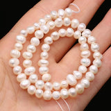 Freshwater Pearl Beads Strand 5-10mm DIY Necklace