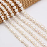 Freshwater Pearl Beads Strand 5-10mm DIY Necklace