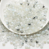 Mixed Glass Rondelle Beads for Jewelry Making DIY