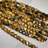 Heart Shape Faceted Natural Stone Beads for Jewelry Making DIY