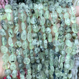 5-12mm Natural Prehnites Loose Spacer Beads for Jewelry Making DIY